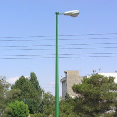 پایه روشنائی هشت وجهی